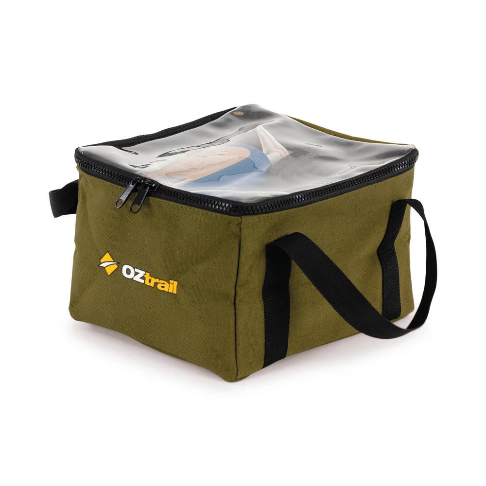 OZtrail Clear Top Canvas Bag - Medium 1 OZtrail Clear Top Canvas Bag - Medium