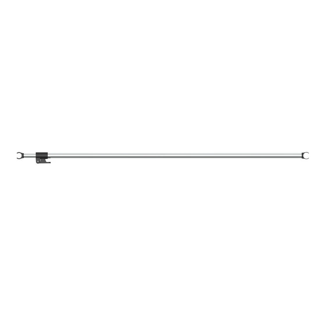 Supex Aluminium Awning Pole 274cm With C Clips 1 Supex Aluminium Awning Pole 274cm With C Clips
