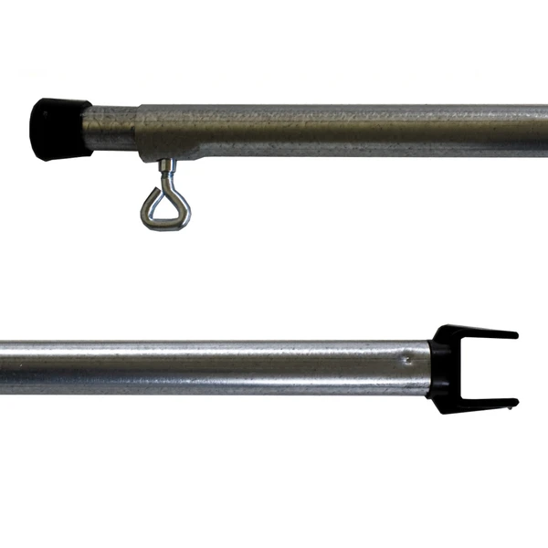 Supex Pole 9' Heavy Duty Tarp Pole With Square U 1 Supex Pole 9' Heavy Duty Tarp Pole With Square U