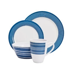 Campfire Melamine Dinner Set 16 Piece Nautical
