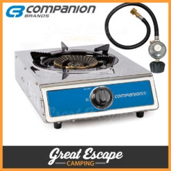 Companion Single Burner Wok Cooker -Oztrail DC100 09 6