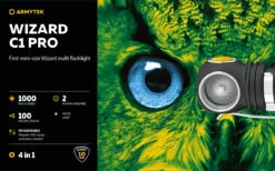 Armytek Wizard C1 Pro Warm Light 20 Armytek Wizard C1 Pro Warm Light -Oztrail F09001W 1