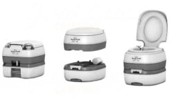 Stimex Handy Potti Silverline 15L Portable Toilet 7 Stimex Handy Potti Silverline 15L Portable Toilet -Oztrail PT15 3