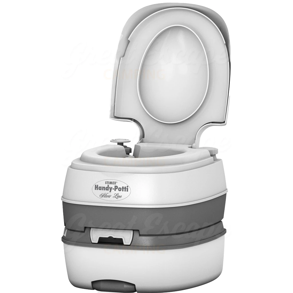 Stimex Handy Potti Silverline 15L Portable Toilet 1 Stimex Handy Potti Silverline 15L Portable Toilet