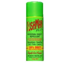 Bushman's Insect Repellent 150g PLUS With In-built Sunscreen 20% Deet