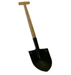 Supex Shovel T Wood Handle