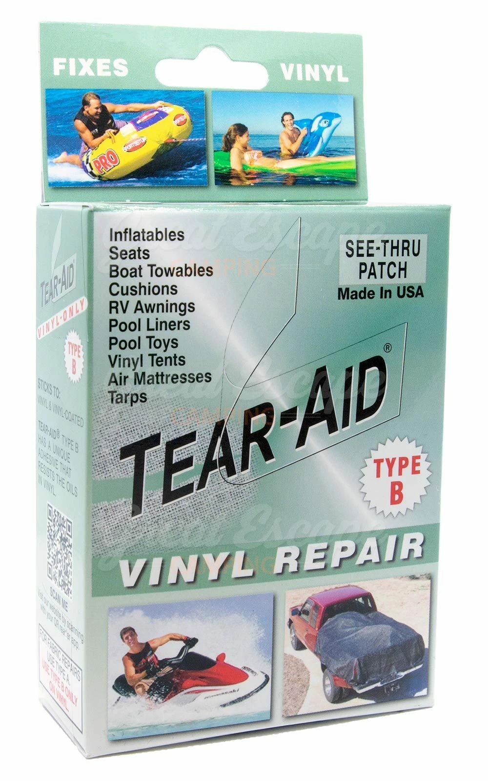 Tear-Aid Type B Vinyl Repair Patches 1 Tear-Aid Type B Vinyl Repair Patches